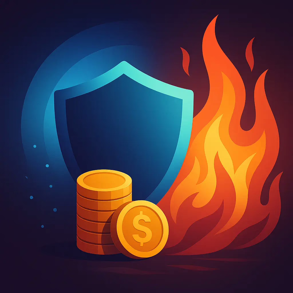 Защита от инфляции и потерь: щит и монеты