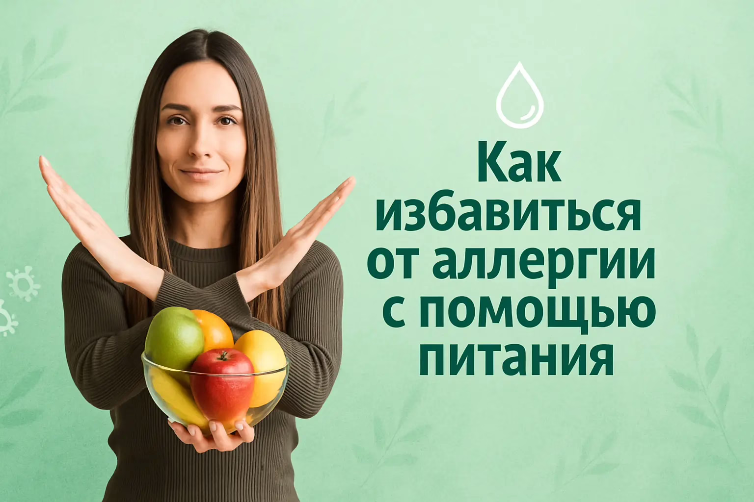 Как избавиться от аллергии с помощью питания. Бесплатный вебинар об истинных причинах проблем со здоровьем