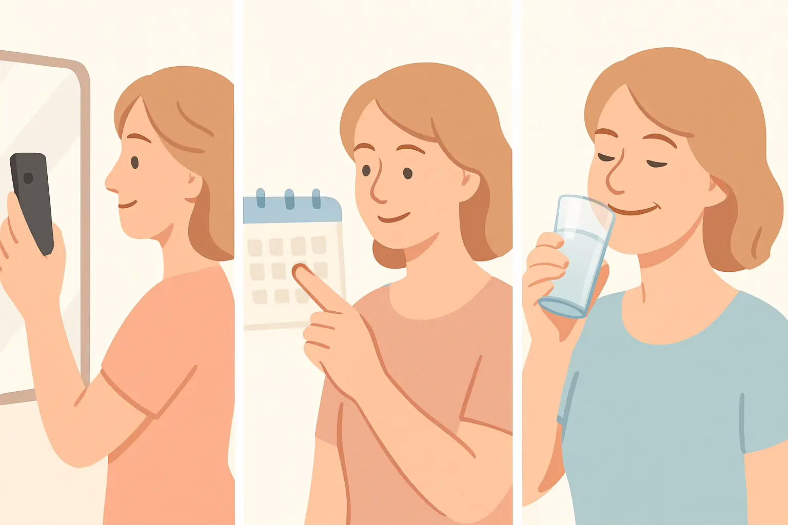 Гимнастика для лица: мягкая активация мышц и расслабление зоны вокруг губ и глаз